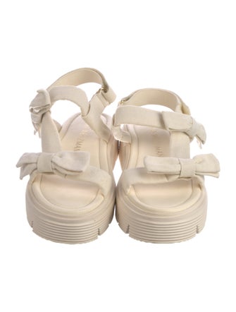 Stuart Weitzman Bow Accents Sandals