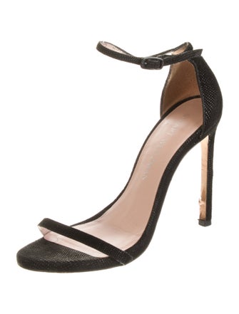 Stuart Weitzman Lizard Sandals