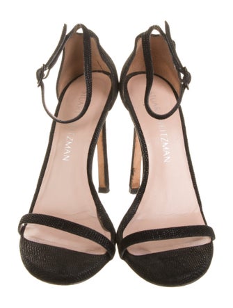 Stuart Weitzman Lizard Sandals