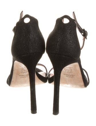 Stuart Weitzman Lizard Sandals