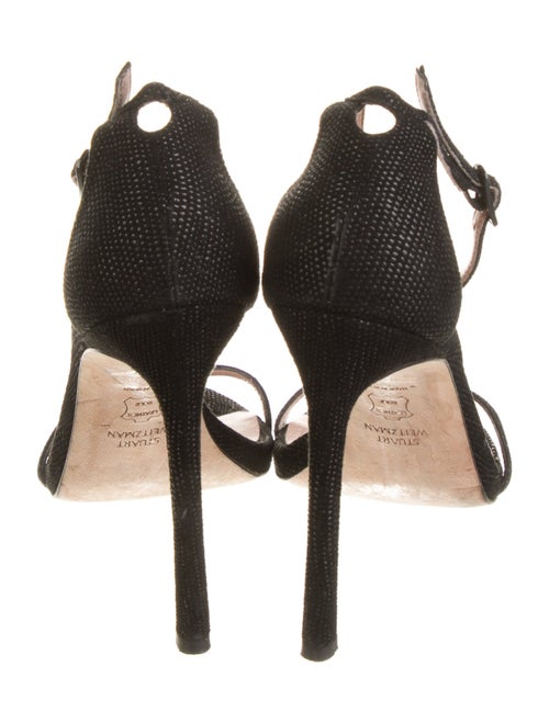 Stuart Weitzman Lizard Sandals