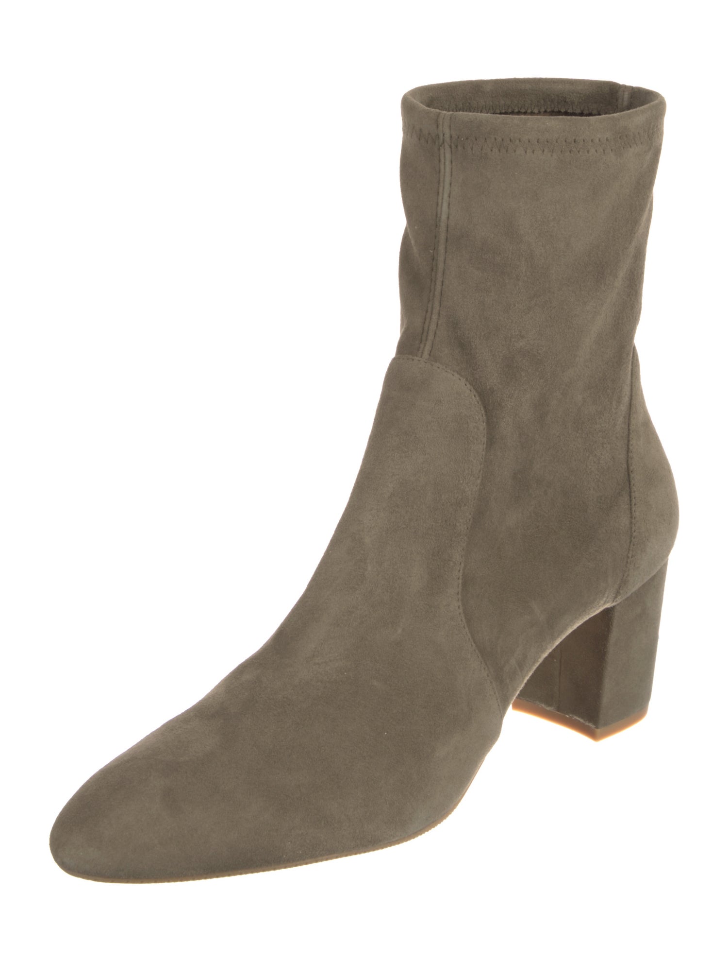Stuart Weitzman Suede Sock Boots w/ Tags