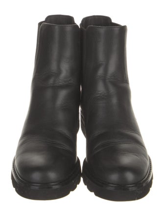 Stuart Weitzman Leather Chelsea Boots