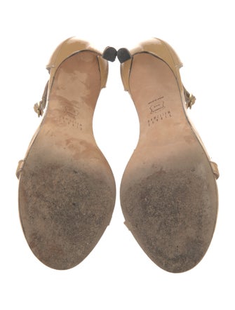 Stuart Weitzman Patent Leather Sandals