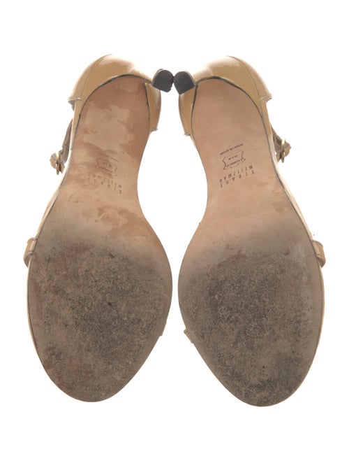 Stuart Weitzman Patent Leather Sandals