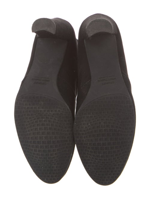 Stuart Weitzman Suede Whipstitch Trim Boots