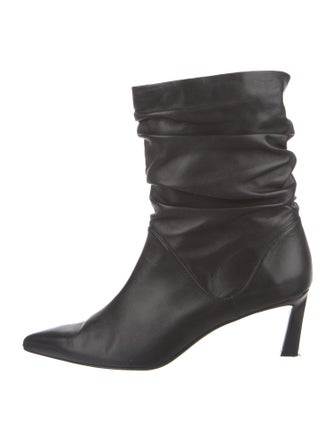 Stuart Weitzman Leather Slouch Boots