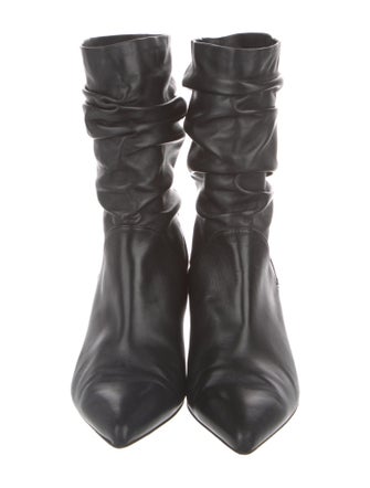 Stuart Weitzman Leather Slouch Boots