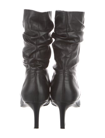 Stuart Weitzman Leather Slouch Boots