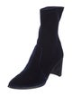 Stuart Weitzman Velvet Sock Boots