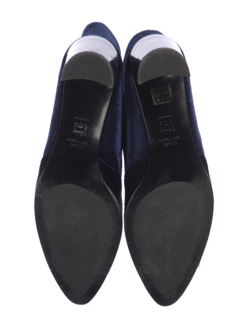 Stuart Weitzman Velvet Sock Boots