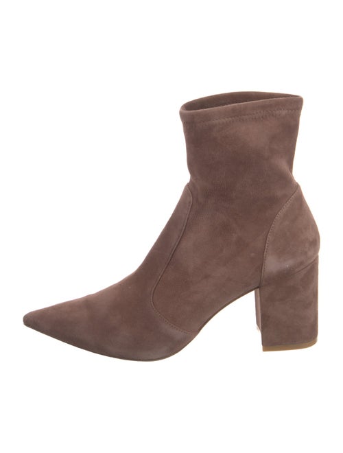 Stuart Weitzman Suede Sock Boots
