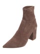 Stuart Weitzman Suede Sock Boots