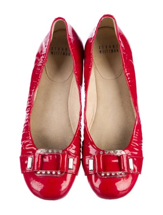 Stuart Weitzman Patent Leather Ballet Flats