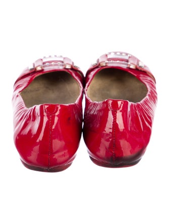 Stuart Weitzman Patent Leather Ballet Flats