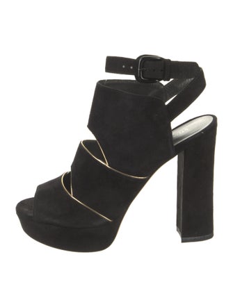 Stuart Weitzman Suede Slingback Pumps