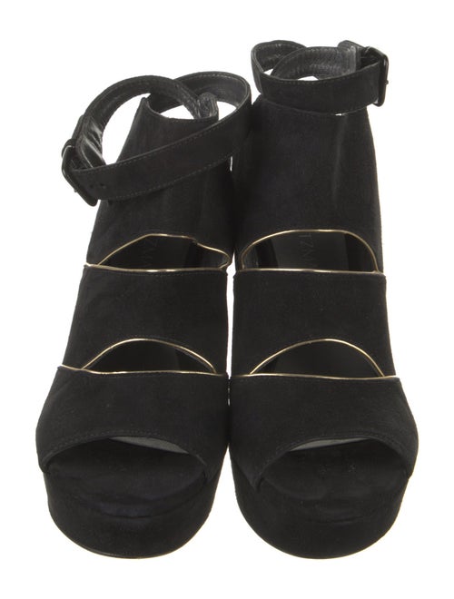 Stuart Weitzman Suede Slingback Pumps