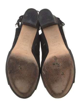 Stuart Weitzman Suede Slingback Pumps
