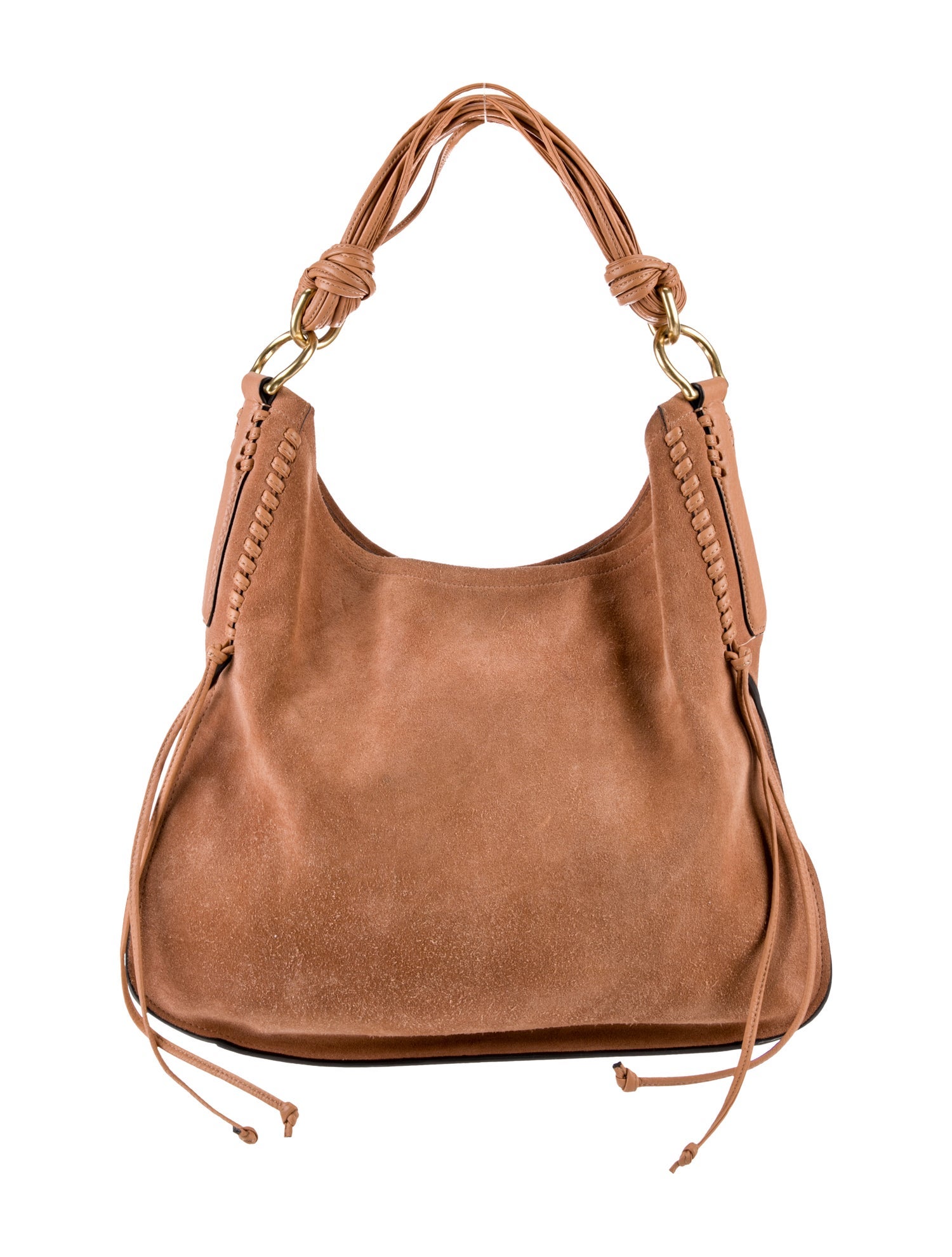 Stuart Weitzman Suede Shoulder Bag