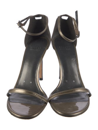 Stuart Weitzman Patent Leather Sandals