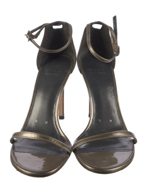 Stuart Weitzman Patent Leather Sandals