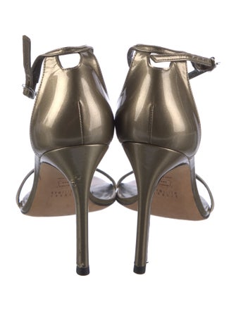 Stuart Weitzman Patent Leather Sandals