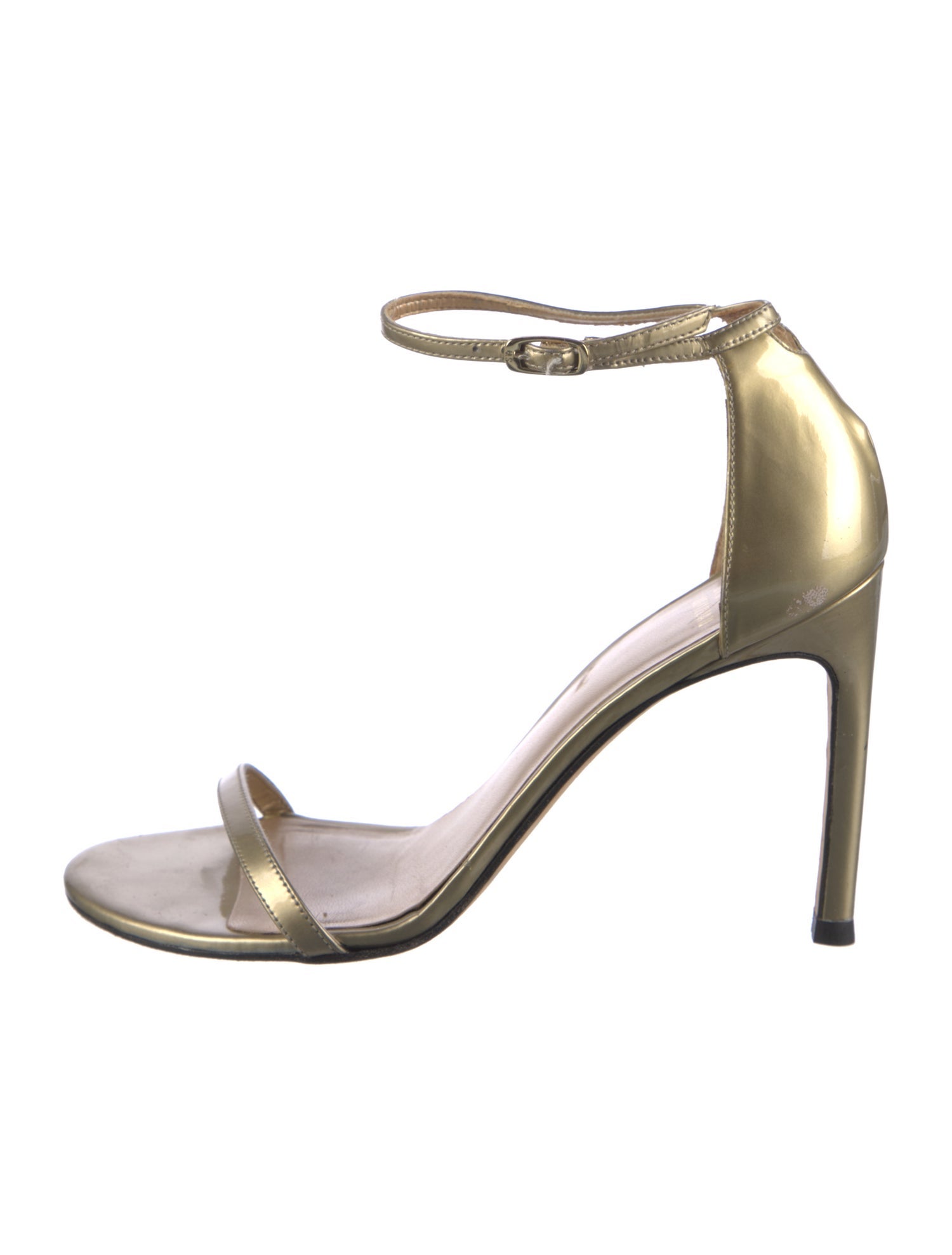 Stuart Weitzman Patent Leather Sandals