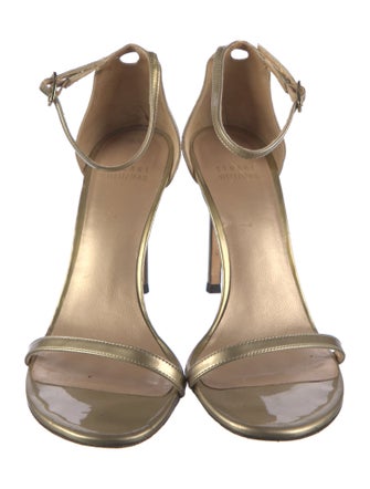 Stuart Weitzman Patent Leather Sandals
