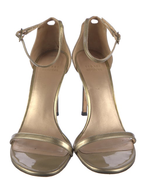 Stuart Weitzman Patent Leather Sandals