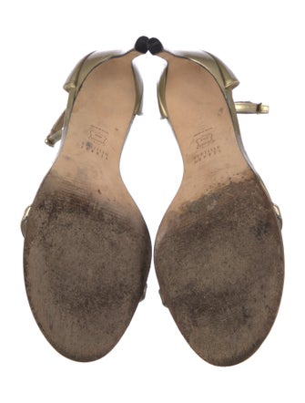 Stuart Weitzman Patent Leather Sandals