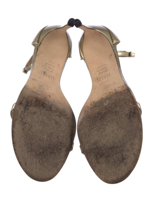 Stuart Weitzman Patent Leather Sandals