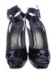 Stuart Weitzman Patent Leather Slingback Pumps