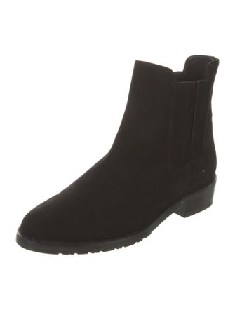 Stuart Weitzman Suede Chelsea Boots