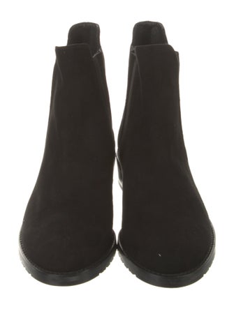 Stuart Weitzman Suede Chelsea Boots
