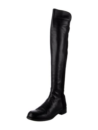 Stuart Weitzman Leather Riding Boots