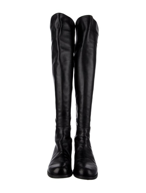 Stuart Weitzman Leather Riding Boots