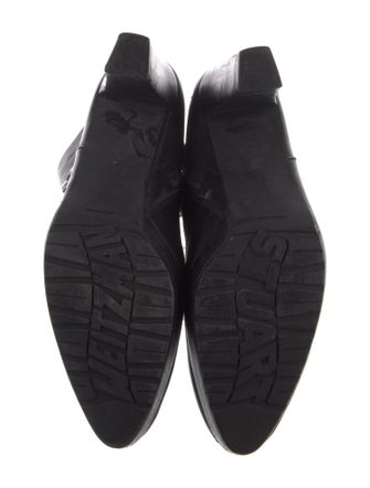 Stuart Weitzman Leather Studded Accents Boots