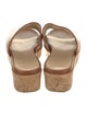 Stuart Weitzman Leather Slides