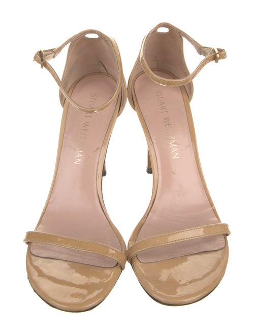 Stuart Weitzman Patent Leather Sandals