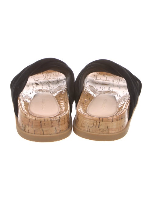 Stuart Weitzman Roza Sport Slide Suede Slides