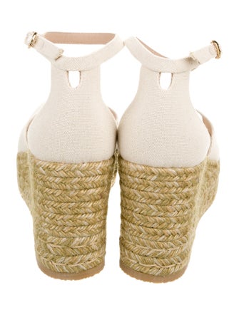 Stuart Weitzman Canvas D'Orsay Pumps