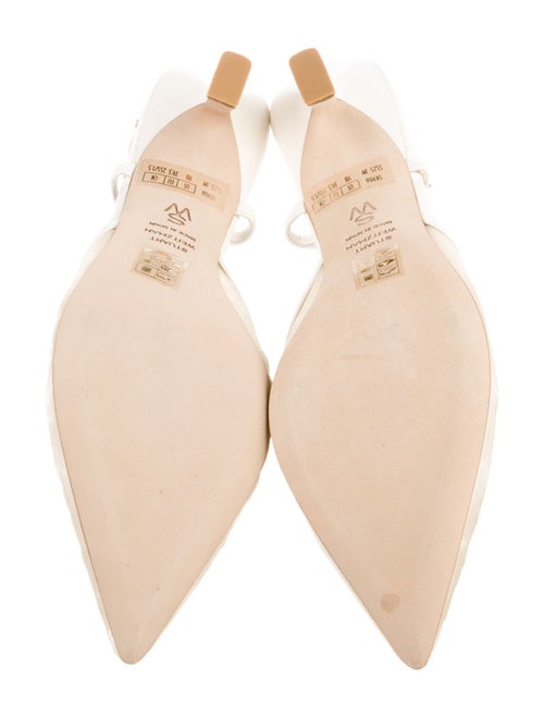 Stuart Weitzman Leather Slingback Flats