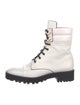 Stuart Weitzman Leather Combat Boots