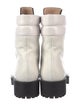 Stuart Weitzman Leather Combat Boots