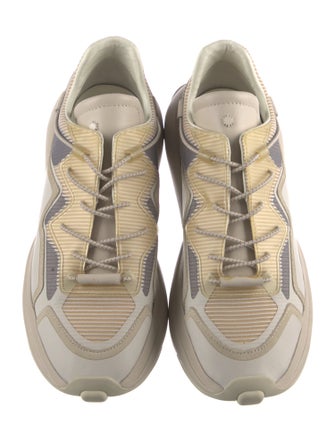 Stuart Weitzman Leather Printed Sneakers