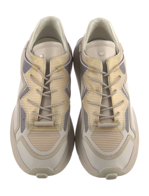 Stuart Weitzman Leather Printed Sneakers