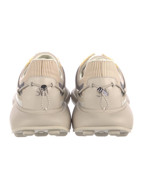 Stuart Weitzman Leather Printed Sneakers