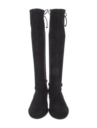 Stuart Weitzman Suede Riding Boots