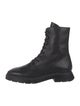 Stuart Weitzman Leather Combat Boots