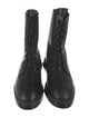 Stuart Weitzman Leather Combat Boots